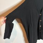 autumn cashmere  black oversized cashmere cardigan sweater Photo 1