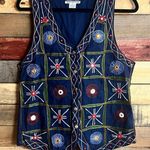 County Seat‎ Nuovo Blue Vest Size Large Photo 0