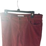 CAbi Women's Burgundy Corduroy Pants Size 8 Photo 3