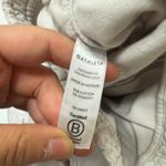 Athleta Shorts Women 4 Cream Grey Farallon Bermuda Drawstring Pockets Casual Photo 5