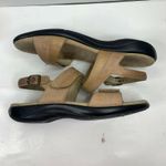 SAS Size 11 Nudu Sandal Dawn Beige Leather Slingback Shoes Adjustable Women's Tan Photo 2