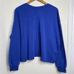 Grayson Threads Smiley World Smile More Oversized Sweatshirt Top Size XXL Photo 4