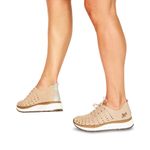 OTBT  Alstead Suede Leather Sneakers in a Light Beige Color Size 6 Photo 1