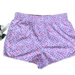 Nordstrom Purple Organic Cotton Jogger Shorts SIZE 1X DNA Molecule Geekcore NEW Photo 0