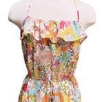 Liberty of London x Target Collab Retro Print Floral Halter Dress Size Large Yellow Photo 4