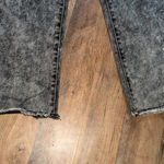 Kendall + Kylie Kendal and Kylie The Icon High Rise Straight Black Acid Wash Women’s Jeans Sz 30 Photo 1