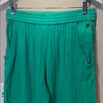 Women’s Premium Surf Pant Green Gauzy Cotton Size Medium Rip Curl Photo 3