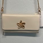 Anne Klein | Cream Clutch w/Gold Floral Accent ✨ Photo 0