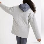 Madewell M Sweatshirt Puffer Coat NB332. Photo 68