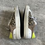 Ross & Snow Shoes Womens 7 Dalmata Leopard Sneakers Las Vegas Brown Black Yellow Photo 8