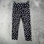 Outdoor Voices  Leggings Women Polka Dot Cropped Yoga Pant‎ Stretch Workout Small Photo 1