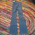 We The Free NWT Free People Sunburst Blue Jayde High Rise Flare Leg Jeans Photo 1