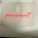 Free People  Ombre Tie Dye Metti Crew Black White Size Small Oversized Pockets Photo 9