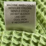 Christopher & Banks Christopher & Banks Waffle Weave Vest Womens S Green Sleeveless Hooded Full Zip Photo 13