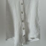 Princess Polly waffle knit button down shirt sz 2 Photo 2