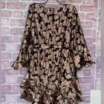 SALONI Marissa metallic fil coupé silk Photo 9