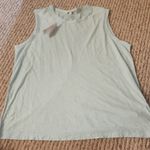 James Perse  Slub Cotton Muscle Tank Taffy Blue Size 3 Photo 2