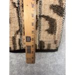 Sundance  Lambswool Sweater Womens Small Button Front Long Duster Artsy Patchwork Photo 5