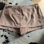 Free People WE THE FREE Galivanting Cord Skort in Chocolate Truffle Size 29 Photo 6