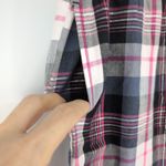 Victoria's Secret Women's Black White Pink Plaid Pajama PJ Bottoms - Size S -EUC Photo 4