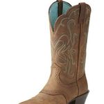 Ariat Legend Womens Cowgirl Cowboy Western Pull On Boots Brown 8.5 Photo 0