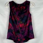 Theory  Purple 100% Silk Sleeveless Blouse S Photo 2