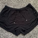Divided Black Viscose Shorts Photo 1