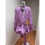 Bronx and Banco NEW NWT Bedouin Poppy Mini Dress Lilac size 4 / Small Photo 4