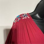 Free People Te Amo Butterfly Sleeve Embroidered V-Neck Mini Dress Size Small NWT Photo 5