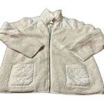 Chico's  Cream Sherpa Zip-Up Hoodie (R1) Photo 0