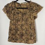 Denim & Supply Ralph Lauren Boho Floral Peasant Blouse XS Ruffle Sleeves Cotton Photo 0