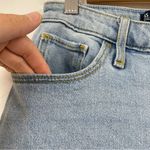 Hollister Light Wash Ultra High Rise Dad Jeans Womens 27 Rolled Hem Zip Fly Photo 4