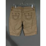 Maurice's Brown Tan Bermuda Shorts Size 5/6 Photo 5