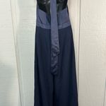 After Six  Women’s Navy  Haltertop Pantsuit Size Small NW… Photo 4