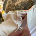 Aerie NEW Floral Ruffle Scoop Bikini Swimsuit Top Size Medium L Photo 3