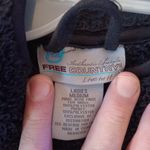 Free Country  Full Zip Fleece Fuzzy Long Sleeve Mock Neck Pockets Black Medium Photo 1