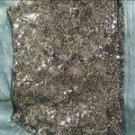 EXPRESS Sparkly gunmetal sequin mini skirt Photo 0