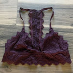 Aerie Deep Purple Lace Bralette Photo 0