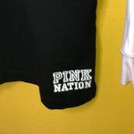 Pink Victoria's Secret Long Sleeve Rugby Polo Shirt XS Photo 3