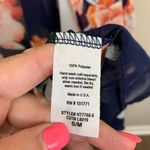 Le lis  navy floral bell sleeve kimono Photo 3