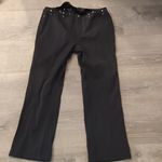 Harley Davidson  black stuffed pants size 8 Photo 0