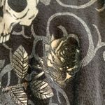 Y2K Yachtclub Pirate Queen T Shirt XL Old Town San‎ Diego CA Graphic Top Bling Black Photo 4