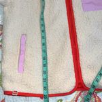 Lego Target small women’s Sherpa jacket pink red new polyester full zip front Photo 3