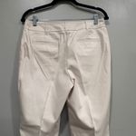 Talbots NWT  Womens Pants 8P Beige Straight Leg Petite Cotton Blend Dress Casual Photo 4