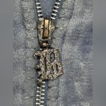 BCBGMAXAZRIA VTG Y2K Embellished Hooded Jacket ✨ Photo 5