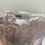 Cre8tions Single Embroidered Med Snap Button Down Top Western Country Academia Brown Photo 9