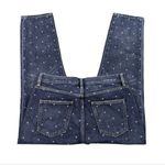 Current/Elliott Current Elliot Vintage Crop High Waisted Slim EUC $328 Size 29 J1349 Photo 1