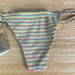 Free People X Toast Swim Tunnel Ribbed Bikini Bottoms Size XL Photo 4
