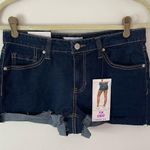 Vanilla Star Jeans Vanilla Star Y2K Juniors Size 29/9 Blue Cotton Denim Frayed with cuff. NWT Photo 0