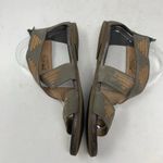 ROAN by Bed Stu Gray Tan Distressed Leather Gladiator Livi Sandal Grey Bone 9.5 Photo 5
